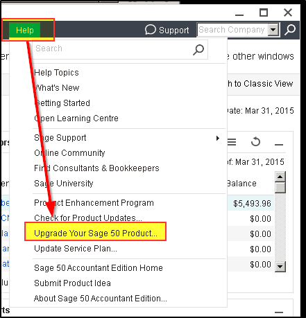 currency change in sage 50